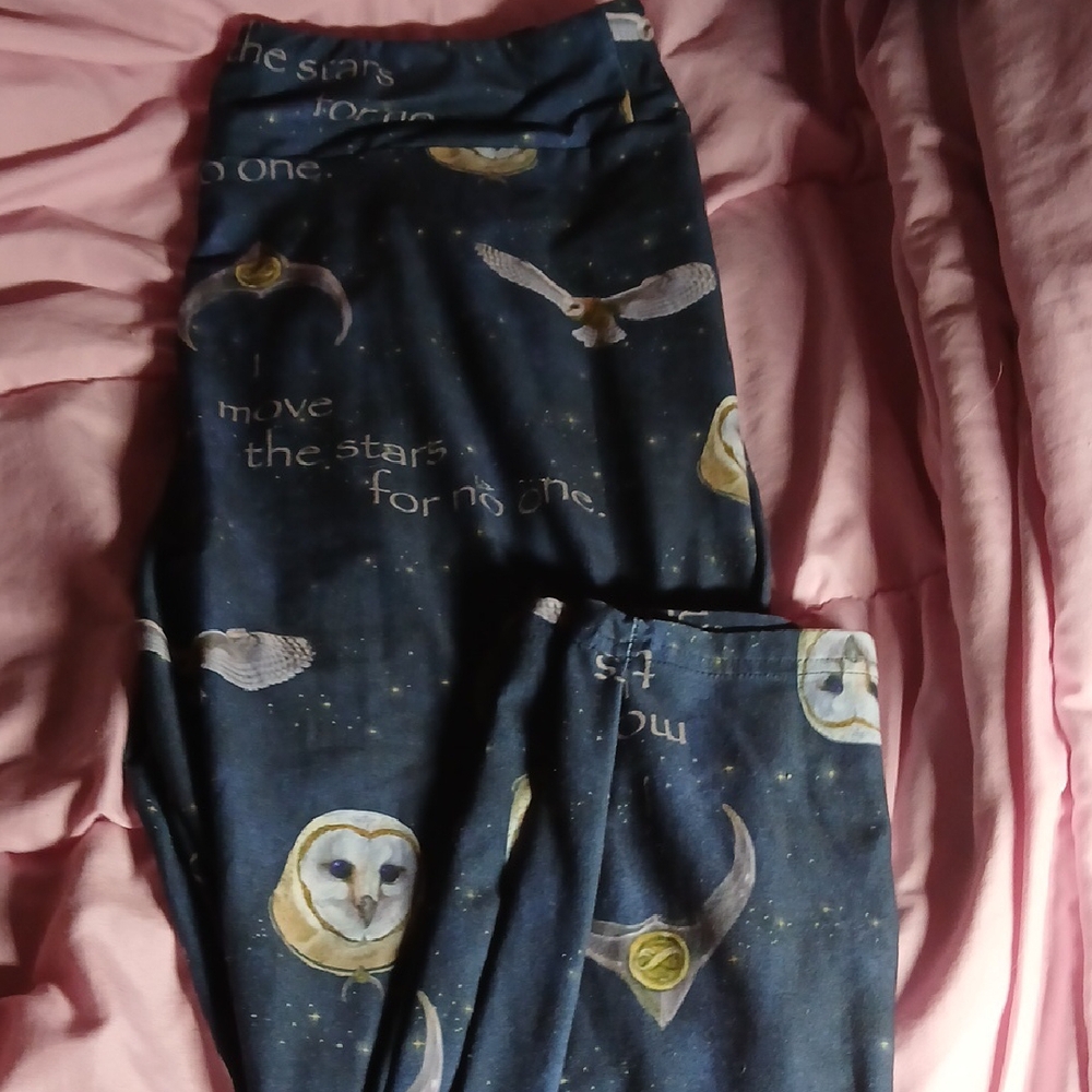 Labyrinth  Owl Print Leggings